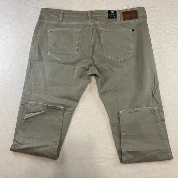 NWT Mavi Men's Jake Slim Leg Chinos Beige Khaki Pants 44x30 Stone Washed Comfort - Picture 5 of 9